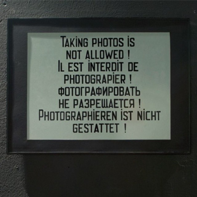 No photos at Berghain